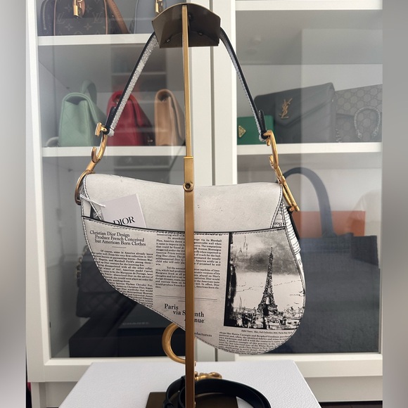 Dior Newspaper Saddle 2024 New Edition-NIB - Picture 7 of 8